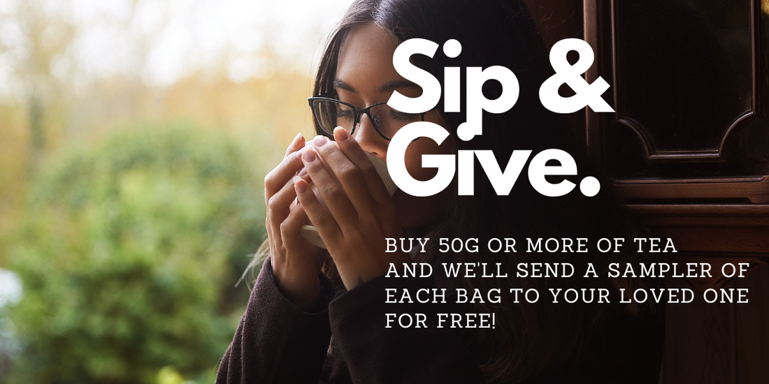 Sip and Give this Spring